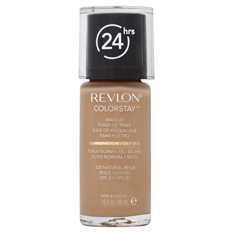 Фон дьо тен Revlon ColorStay за мазна и комбинирана кожа 220 Natural ...