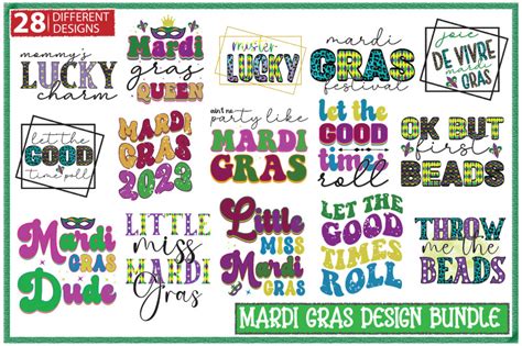 Mardi Gras Sublimation Bundle By Jasim TheHungryJPEG