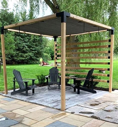 Купить Двойная беседка/пергола с тентом и крышей: отзывы, фото и ...