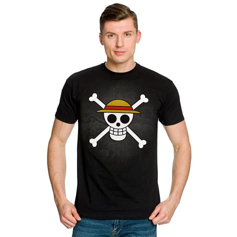 One Piece - Straw Hat Crew T-Shirt Black | Elbenwald