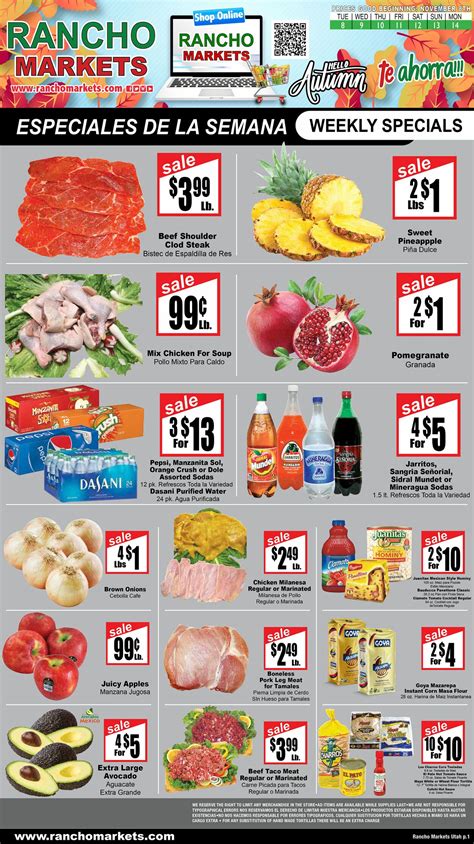 Rancho Markets Ad Circular Rabato