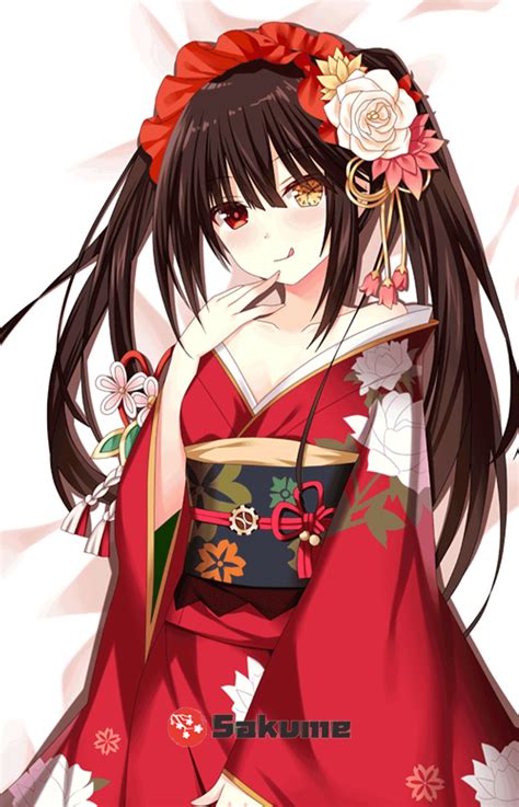 Buy Sakume Kurumi Tokisaki Anime Hentai Body Waifu Pillow Cover Date A Live Body Pillow Sakume