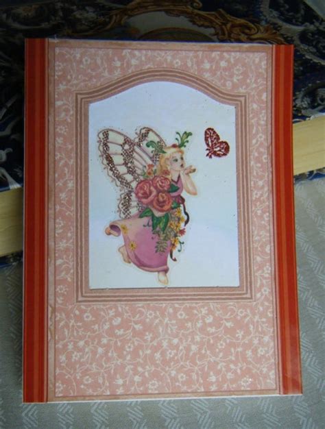 Items Similar To Pink Fairy Greeting Card On Etsy