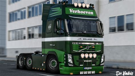 ETS2 1 46 Volvo FH16 2009 Reworked Volvo Addons Verhoeven Skin Pack