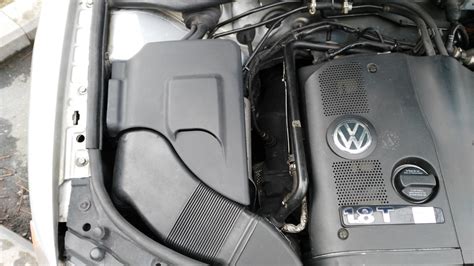 кожух на корпус воздушного фильтра — Volkswagen Passat B5, 1,8 л, 2000 ...