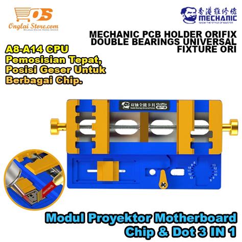 Jual Pcb Holder Mechanic Orifix Double Bearings Universal Fixture