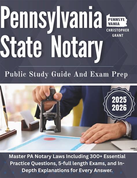 Pa Notary Exam Study Guide