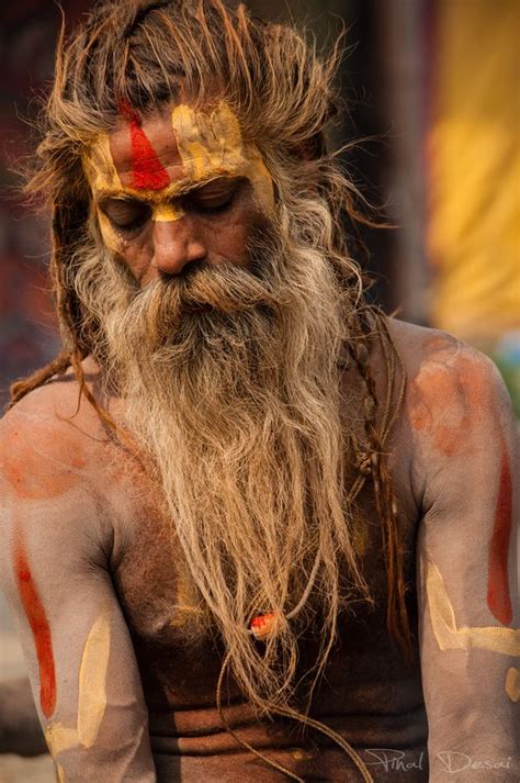 The Sadhu In Meditation Sadhus India Human Photography