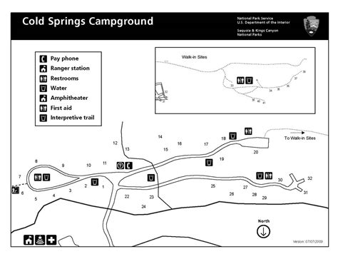 Cold Springs Campground Sequoia And Kings Canyon National Parks Us