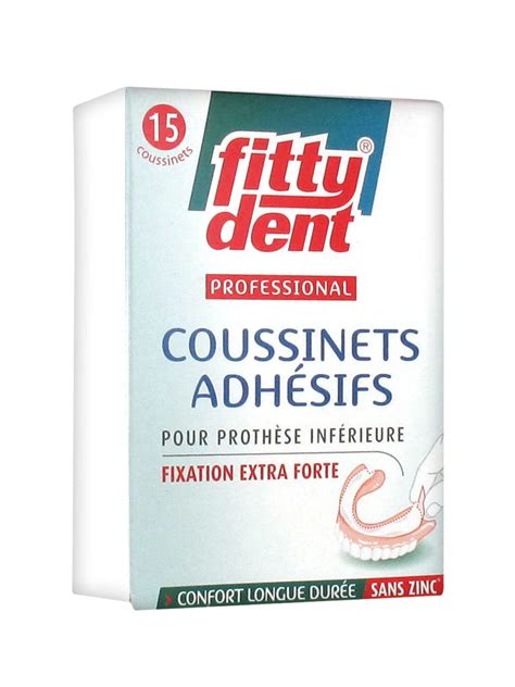 Fittydent Professional Coussinets Adh Sifs Acheter Prix Bas Ici