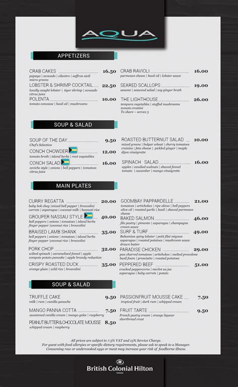 Aqua Restaurant - Nassau - Nassau / Paradise Island, Bahamas