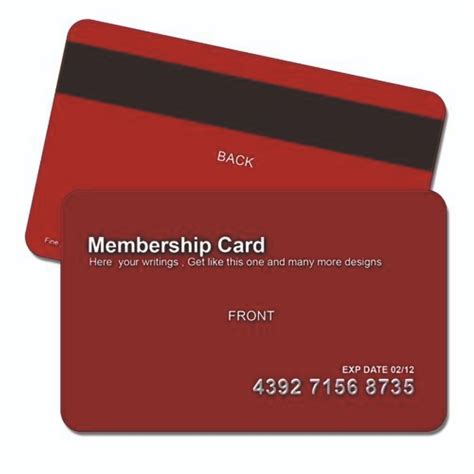Pvc Plastic Membership Card At ₹ 12piece In Bengaluru Id 2849884141630