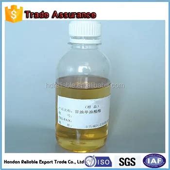 Supply: Glyceryl Monooleate. Glyceryl Oleate . Gmo Cas: 25496-72-4,111 ...