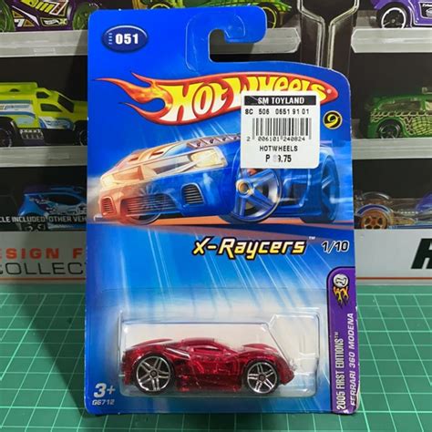 Hot Wheels Ferrari Modena X Raycers Shopee Malaysia