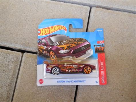 Custom Ford Mustang Gt Hot Wheels Aukro