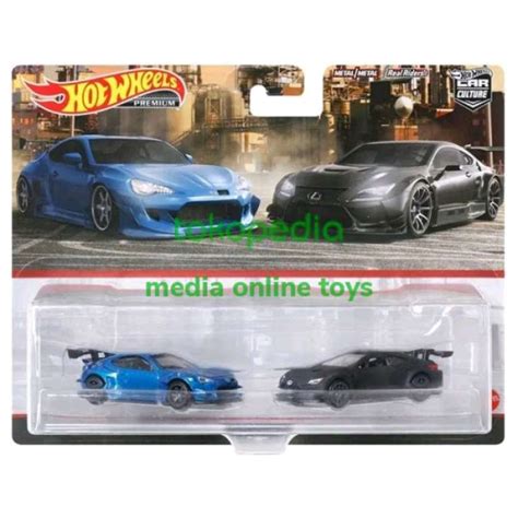 Promo Hot Wheels Premium Car Culture Pandem Subaru BRZ Lexus R CF GT Diskon Di Seller