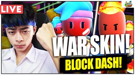 Mabar Block Dash Only Dan War Skin Stumble Guys Blockdash Stumble