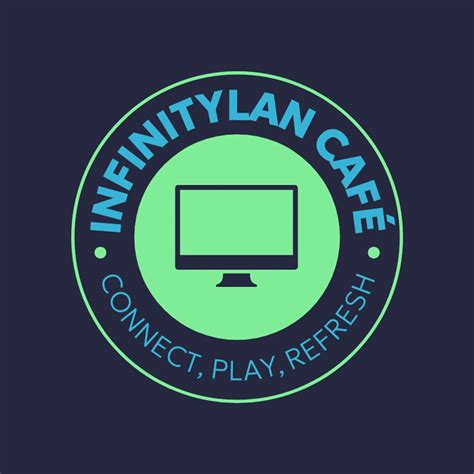 internet cafe logo ideas designs create   industry logo