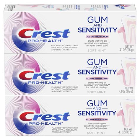 Crest Pro Health Gum And Sensitivity Sensitive Toothpaste All Day