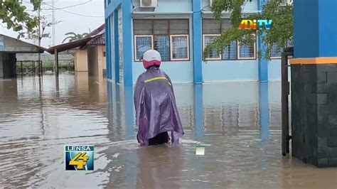 Smk N Temon Kulon Progo Terendam Banjir Siswa Belajar Daring Youtube