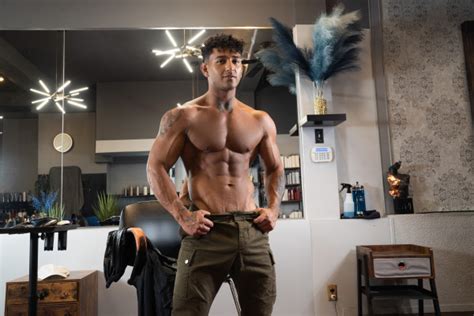 Men Network Horny For The Fresh Fade Featuring Angel Santana And