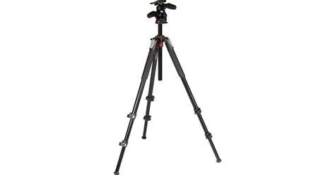 Manfrotto Mk055xpro3 3w Aluminum Tripod With 3 Way Mk055xpro3 3w