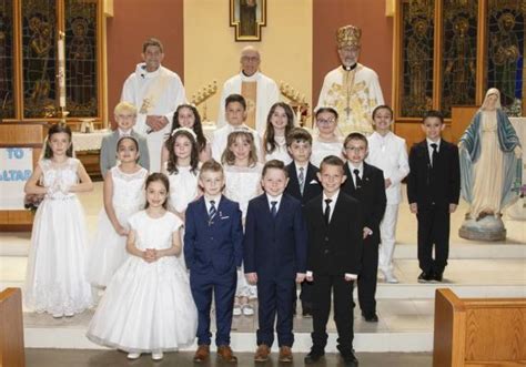 Milford First Communion Class Celebrated At St Patricks Church