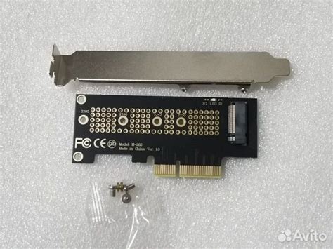 Переходник ssd M.2 nvme на pcie PCI-E 3.0X4 купить в Санкт-Петербурге с ...
