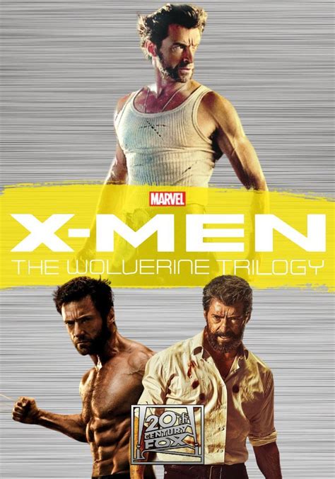 X Men The Wolverine Trilogy Paint Streak Poster X Men Wolverine