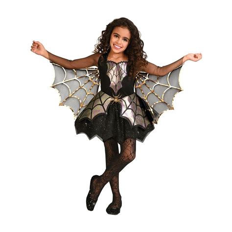 Iridescent Spider Girl - Child and Teen Costume | Party Delights