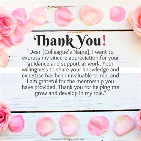 Thank You for your Guidance and Support: Top 100 Examples