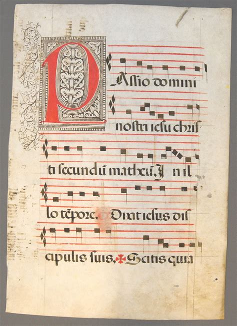 Medieval Sheet Music