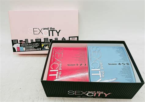 SEX and the CITY complete series セックス アンド ザ シティ DVD BOX シューボックス コンプリート