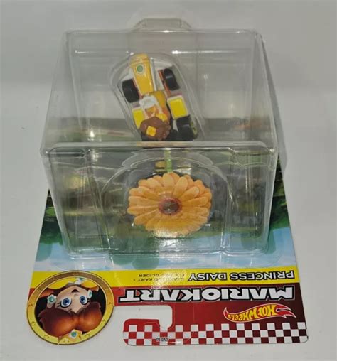 Hot Wheels Mario Kart Princess Daisy Standard Kart Flower Glider New Picclick Ca
