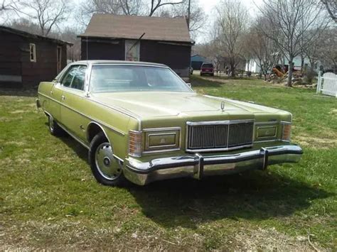 1975 Mercury Marquis Brougham Like Lincoln Continental And Ford Ltd For