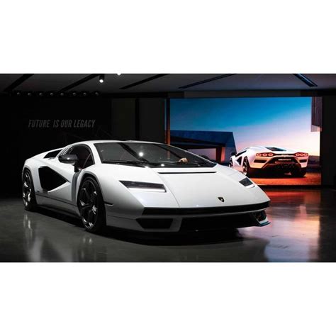 Lamborghini Countach Lpi Bianco Siderale Looksmart Ls A