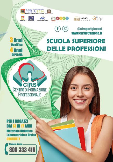 Percorsi Iefp C I R S Onlus Centro Di Formazione Professionale