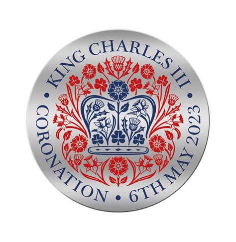 King Charles Coronation Pin Badge - Made by Cooper
