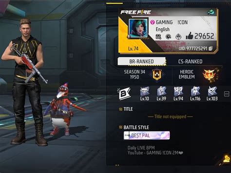 gaming icons  fire id stats rank guild