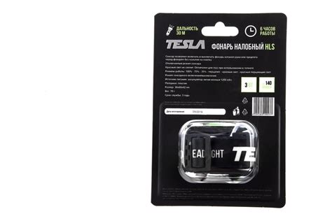 Ручной фонарь TESLA 3Вт, 140 люмен, литиевый аккумулятор, сенсор ...