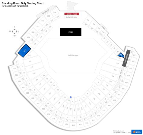 Standing Room Only Tickets at Target Field - RateYourSeats.com