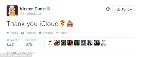 Kirsten Dunst Criticises Apple After Stars Nude ICloud Images Stolen Daily Mail Online