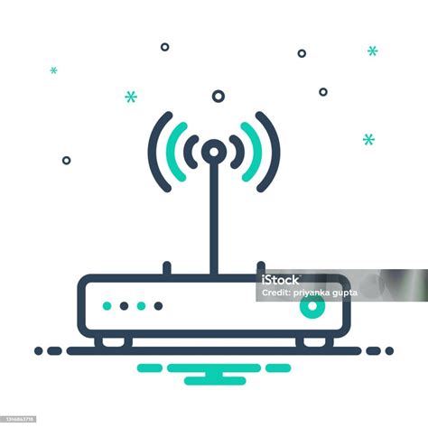 Router Wireless Stock Illustration Download Image Now Computer