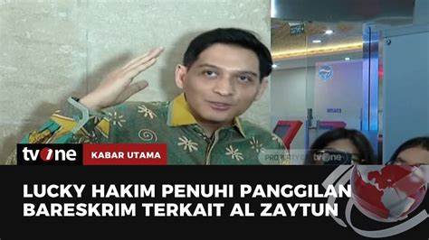 Pernah Hadir Di Al Zaytun Lucky Hakim Diperiksa Bareskrim Kabar