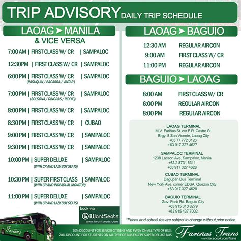 2023 Bus Schedule From Manila To Vigan And Laoag City Escape Manila