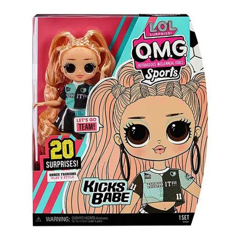 عروسک LOL Surprise سری OMG Sports مدل Kicks Babe پانزی تویز