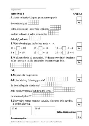 Brainy kl6 Short Tests Unit 1 Lesson 1 Imię i nazwisko Klasa Imię i