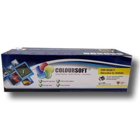 Hp A Yellow Laser Toner Cartridge W A By Coloursoft