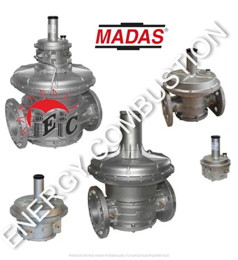 Madas Gas Pressure Regulator Rg2mc Dn15 Rg2mc Dn25 Rg2mc Dn40 Rg