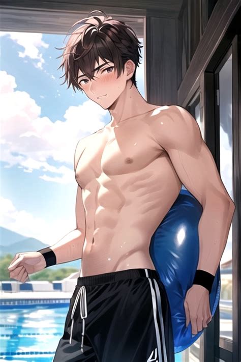 Japanese Waist Shot Thin Muscle AI Porn